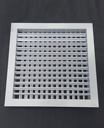 雙層百葉風口的特點及應用